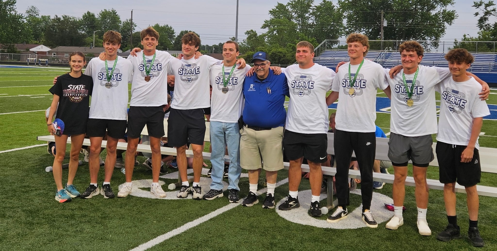 2025 Brookville State Track and Field Champions