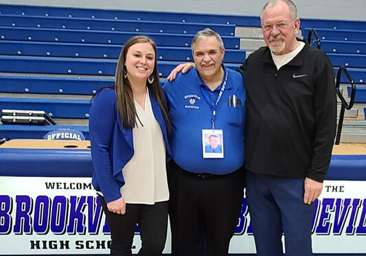 Coach Stephany Hawkins, Bill Idle, Coach Lenny